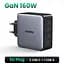 Зарядный адаптер блок питания 4 выхода Ugreen X763 Nexode Pro 160 W 1U + 3C (UGR-25877) - миниатюра 2