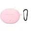 Чохол-накладка DK для Oppo Enco Air 4 | Silicone Candy Friendly з карабіном (017987) (pink) - мініатюра 1