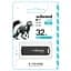 Flash Wibrand USB 2.0 Mink 32Gb Black - мініатюра 2