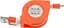 Кабель TOTO TKX-66 Flat USB cable microUSB 1m Orange - миниатюра 1
