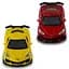 Автомодель TechnoDrive Chevrolet Corvette C8 Z06, 2024 (жовтий, червоний) (250310) - мініатюра 3