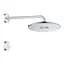 Верхній душ із душовим кронштейном Grohe Rainshower 310 SmartConnect 26640000, Хром - мініатюра 1