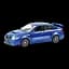 Автомодель TechnoDrive Subaru WRX STI, 1:32, синяя (250334U) - миниатюра 1