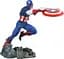 Фігурка Diamond Select Toys Gallery diorama Marvel Captain America Марвел Капітан Америка 25 см (G M CA) - мініатюра 3