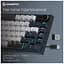 Клавіатура GamePro Asgard Valhalla Pro MK160B-D-Pro Rainy Switch Wireless/Bluetooth/USB UA Black (MK160B-D-Pro) - мініатюра 2