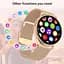 Умные смарт часы Smart Melisia + 2 ремешка (Gold) - миниатюра 8