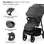 Прогулянкова коляска Kinderkraft Trig 3 Granite Grey (KSTRIG03GRY0000) - мініатюра 3