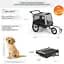 Причіп-коляска для собаки Klarfit Husky Vario (10039888) - мініатюра 6