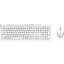 Комплект RAPOO 8210M Multi-mode Wireless Keyboard & Mouse Desktop Set white (13588) - мініатюра 1