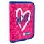 Шкільний пенал твердий Smart одинарний з клапаном HP-03 Hearts - мініатюра 1