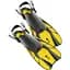 Ласты Ocean Reef Duo Fins L/XL Yellow (1053-OR020114) - миниатюра 1