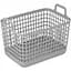 Кошик для зберігання Ardesto пластик PP 33x22.5x25.2 см 12.5 л cірий (ARHC2512GG) - мініатюра 2