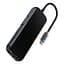 USB-хаб Baseus AcmeJoy 8-Port Type-C HUB Adapter (Type-C to HDXiaomi*1+USB3.0*2+USB2.0*1+Type-C PD&Data*1+RJ45*1+SD/TF*1) WKJZ010613 - мініатюра 1