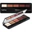 Палетка тіней для повік TopFace Pro Palette Eyeshadow PT501 тон 018 матова 9 г - мініатюра 1