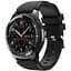 Силіконовий ремінець Normal 22мм для Samsung Gear S3Galaxy Watch 46mm Silver - чорнийрозмір Lзагальна довжина 223мм (WB001BLACK) - мініатюра 1