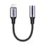 Перехідник Lightning to 3.5mm 10cm Headphone Jack Adapter Model US211 gray Ugreen (30756) - мініатюра 1