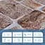 Декоративна панель Sticker Wall ПВХ 960х480х4мм SW-00000581 - мініатюра 4