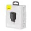 Компактное быстрое зарядное устройство для Baseus 20 W 2 порта (1Type-C + 1 USB) черный CCXJ-B01 - миниатюра 8