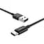 USB Cable Hoco X23 Skilled Type-C Black 1m - мініатюра 3