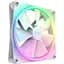 Вентилятор NZXT NZXT, F140RGB Duo - 140mm Dual-sided RGB Fan - Twin Pack (White) (RF-D14DF-W1) - мініатюра 3