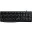 Клавіатура AOC KB120B USB UA Black (KB120B/97) - мініатюра 1