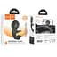 Автодержатель Hoco H60 Show ring magnetic (dashboard) Black - миниатюра 2