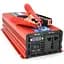 Инвертор напряжения Voltronic DA-2200M (DC:1100W), 12/220V с аппроксимированной синусоидой, 1 универсальная розетка, клеммные провода, Q10 - миниатюра 1