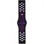 Ремінець Universal Silicone N Sport Samsung/Amazfit/Huawei 20 mm Black Purple (35718_3577900) - мініатюра 1