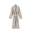 Халат unisex Lotus Home - Bold New beige махровий M - мініатюра 6