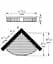 Большая угловая полочка-решетка Grohe Bau Cosmopolitan Neutral 40663001, Хром - миниатюра 2