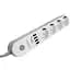 Подовжувач Gelius Pro PowerStrip G-Power GP-PS-001 4 ports 220 V/4 USB 3.4 A 2 m White - мініатюра 3