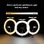 Селфі-лампа LED кільцева Voltronic MJ-20 RGB 20 см - мініатюра 8
