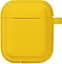 Кейс TOTO Plain Cover With Stripe Style Case AirPods Yellow - миниатюра 3