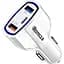 Автомобільний зарядний пристрій No Brand CWa 2USB Type-C PD35W QC 3.0 White (44050554) - мініатюра 7