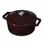 Каструля чавунна 24 см 4,35 л Berlinger Haus Metallic Line Burgundy Edition (BH-6497) - мініатюра 1