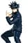 Фигурка Тaito Мегуми Фушигуро Megumi Fushiguro Магическая битва Jujutsu Kaisen 20.0 см WST JK MK 240 - миниатюра 4