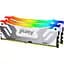 Модуль пам'яті Kingston Fury DDR5 48GB (2x24) 8400MHz Renegade RGB White XMP (KF584CU40RWAK2-48) - мініатюра 2