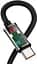 Кабель Baseus Legend Series Elbow Fast Charging Data Cable Type-C to Type-C 100W 1m CATCS-01 Black - мініатюра 6