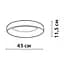 Стельовий світильник Friendlylight Rim 45 LED 3000K White FL2089 - миниатюра 3