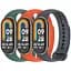 Ремешок для фитнес браслета Armorstandart комплект 3шт Xiaomi Smart Band 10/9/8 Basic (ARM75072) - миниатюра 1