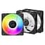 Набір із трьох вентиляторів для корпусу 120 мм Arctic P12 Pro 3pcs ACFAN00310A A-RGB/Black - мініатюра 2
