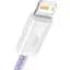 Кабель Baseus Dynamic Series Fast Charging Cable USB to Lightning 2.4A 1m CALD000405 Purple - миниатюра 2