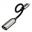 Перехідник адаптер Baseus L55 2-in-1 iP Male to Dual iP Female Adapter Tarnish 2 А CALL55-0A - мініатюра 1