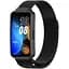 Ремінець DK для Huawei Band 8 / 9 Metal Milanese Loop Magnetic (015813) (black) - мініатюра 2