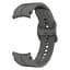Браслет Five Classic для Samsung Galaxy Watch 6 Classic 43mm 6 Classic 47mm - темно-сірий ширина кріплення 20мм силікон Watchbands (W10-2WB15640137) - мініатюра 3