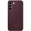Оригінальний чохол-книжка Samsung Smart Clear View Cover для Galaxy S22 Ultra (S908) Burgundy EF-ZS908CEEGRU duplication - мініатюра 6