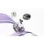 Бездротові навушники QCY AilyBuds Clear T32 Headphones фіолетові - мініатюра 4