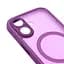 Чехол для Apple iPhone 17, Lush MagCase, фиолетовый, противоударная панель-накладка из TPU и PC, полупрозрачный чехол с MagSafe (с магнитом), с защитой камеры, поддержка беспроводной зарядки, защита всего корпуса, ArmorStandart (ARM87485) - миниатюра 4