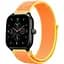 Ремінець нейлоновий на липучці BeWatch Xiaomi Amazfit BIP/GTS/GTR 20 мм Жовтий (1011340.3UW) - мініатюра 1
