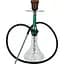Кальян Totem Hookah Monolit Optima Emerald Green Craft Crystal Clear - мініатюра 1